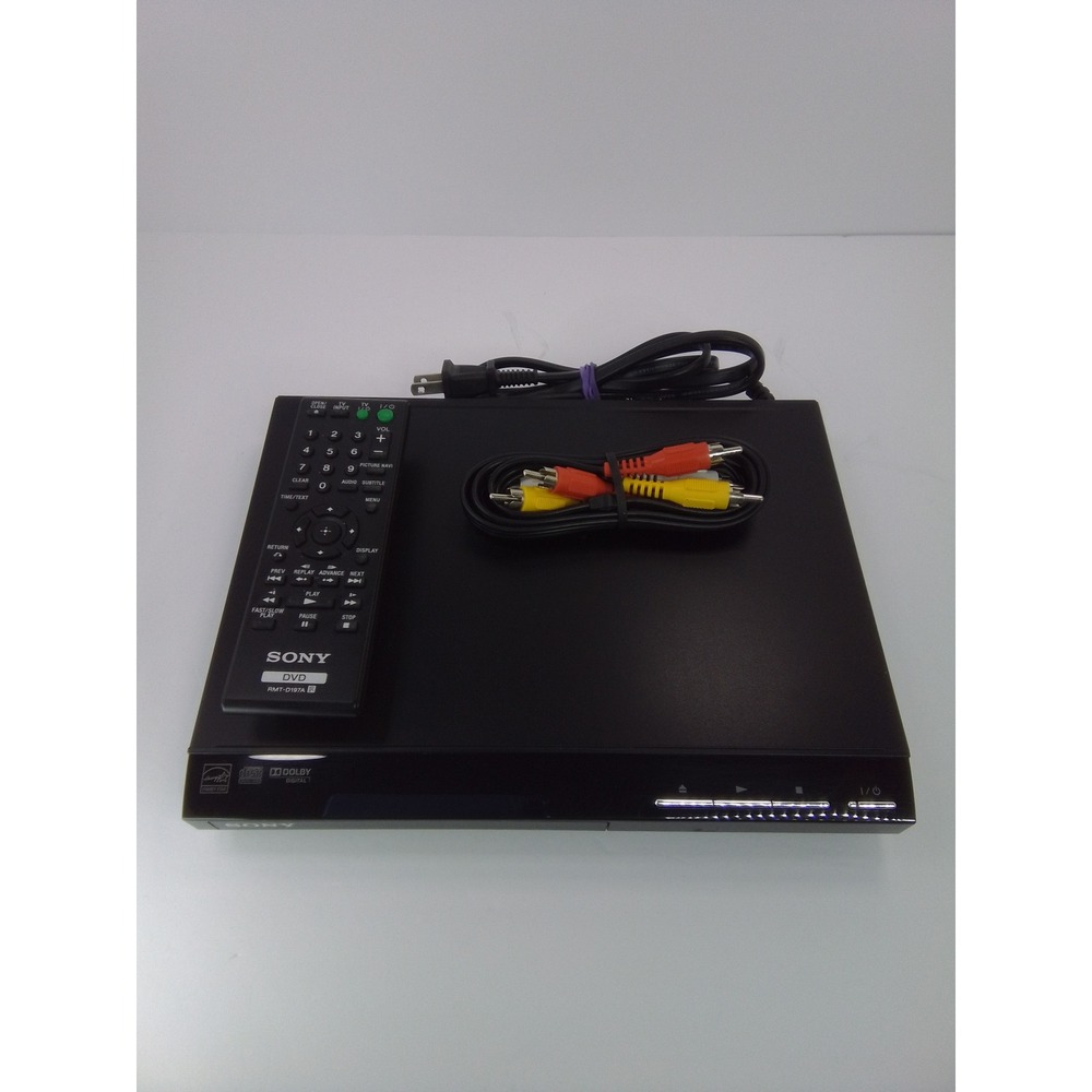 Sony DVP-SR510H CD DVD Player HDMI 1080p Upscaling w/ Remote Used Tested